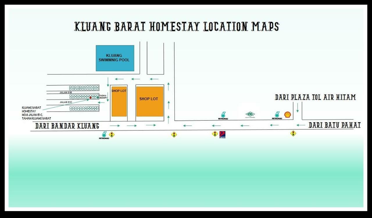 Kluang Barat Homestay Exterior photo